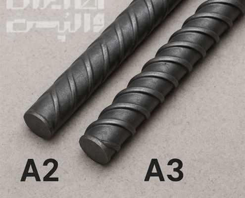 بررسی تفاوت‌های میلگرد A2 و A3